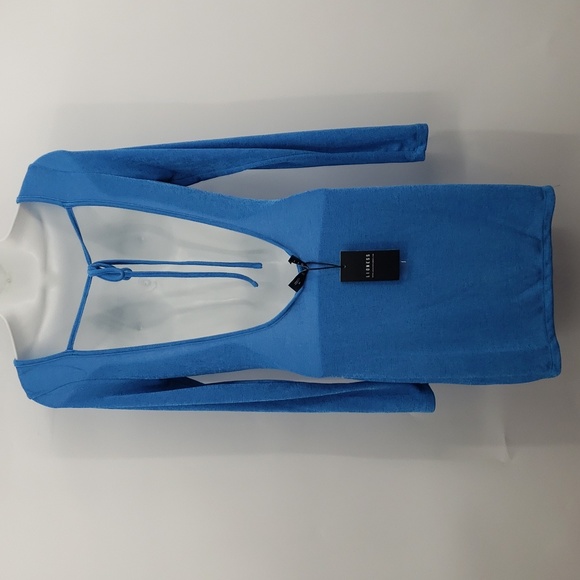 Lioness Blue Velvet Mini Dress - Picture 11 of 14